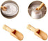 Czl Meco 6 PCS Mini Wooden Spoon, Wooden Kitchen Spoon for Candy, Spices, Parties, Bath Salts