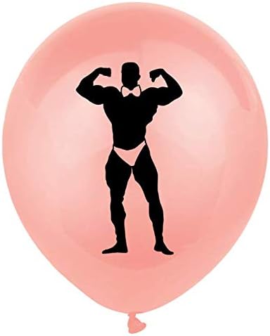 40Pcs Rose Gold Bachelorette Party Balloons, Bridal Shower Decorations, Hen Party Supplies Kit