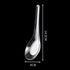2 Pieces Stainless Steel Soup Spoons, 5.7 x 1.57 Inches, Dinner Spoons for Home Restaurant Use, Silver