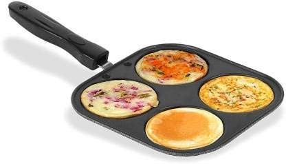 YAD Pancake Pan Burger Round Omelet Fry Pan Egg Cooker Pan Multipurpose Pancake Pan, Multicolor by YAD