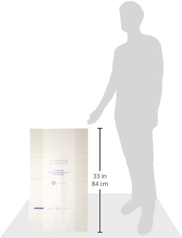 GE WC60X5015 Genuine OEM Heavy Duty Compactor Bag, 12 Count for GE Trash Compactors