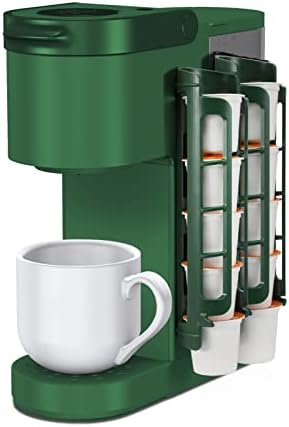 STORAGENIE Coffee Pod Holder for Keurig, Wall Mount K Cup Storage, Perfect for Small Counters (2 Pack/for 10 Pods)