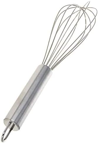 Utoolmart Whisk, 8 Inch Stainless Steel Egg Wire Whisk, Professional Kitchen Tool for Cooking and Baking