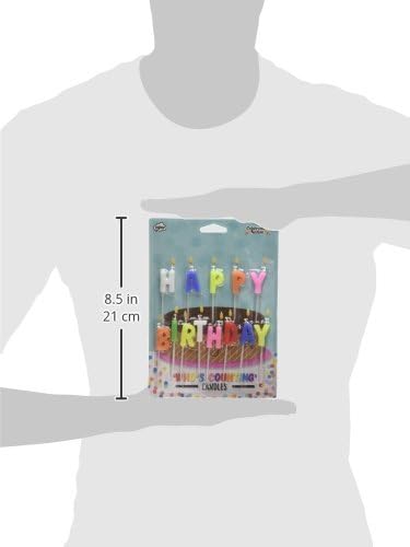 NPW Regular Counting Candles, Happy Birthday