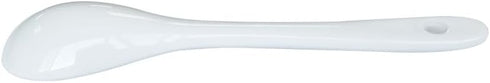 Albedel 6 4.7 inch White pcs Porcelain Egg Spoons Ceramic Spoons Coffee Dessert Yogurt Tea Milky Tea