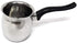Milk Or Butter Beverage Warmer Pot, Turkish - Arabic Coffee Pot with Black Handle, 24 oz - 3/4 Quart