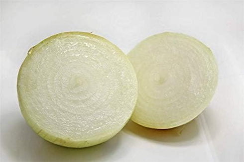 White Sweet Spanish Onion Seeds - 500+ Non-GMO Heirloom Seeds by Isla’s Garden, Ideal for Slicing & Cooking