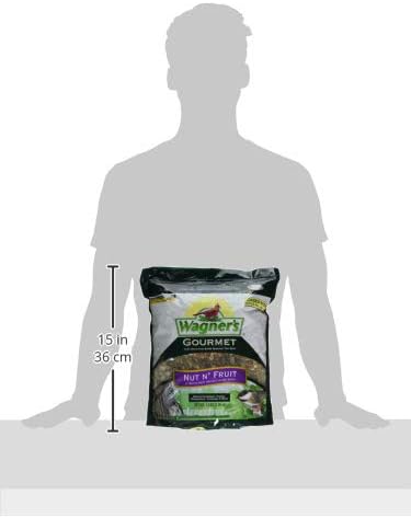 82072 5 (Pack 1) Wagner's Gourmet Nut & Fruit Wild Bird Food, Pound