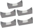 Stainless Steel Chopsticks Rests Holders for Spoon Forks (Pack of 5)