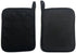 Home Collection Set of 2 Neoprene Pot Holders - 2 Red and 2 Black