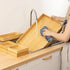 Set 7 Wooden Serving Trays with Handle - of - Large, Medium, Small and Mini - Nesting Multipurpose Trays