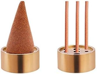 Miupoo Metal Incense Burner Holder, Cone, Coil & Stick Holders, 3 Styles