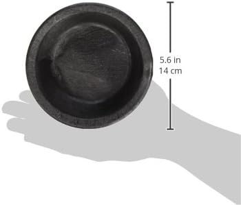 Winco Molcajete Salsa Bowls, 10-Ounce, Black, Medium