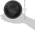 Winco Molcajete Salsa Bowls, 10-Ounce, Black, Medium