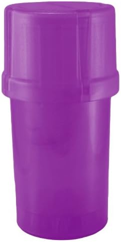 Storage Container with Built-In Grinder, Purple