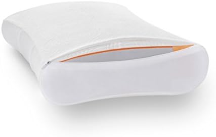 TEMPUR-Protect Contour Pillow Protector, Queen, Beige
