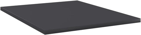 15.7"x19.7"x0.6", Set 8 vidaXL Gray Bookshelf Boards, Durable Engineered Wood, Modern Design, Versatile Storage