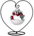 Archi Heart-Shaped Ornament Display Stand, 4 Pack Iron Pothook for Hanging Glass Terrarium (Heart)