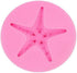 Starfish Shell Fondant Silicone Molds, Cake Candy Decoration Tools DIY Creative Chocolate Mold