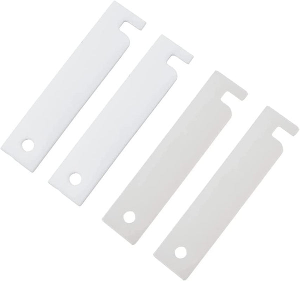 4PCS WE3M51 WE3M52 Clothes Dryer Teflon & Nylon Drum Bearing Slide Replacement Kit