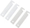 4PCS WE3M51 WE3M52 Clothes Dryer Teflon & Nylon Drum Bearing Slide Replacement Kit