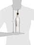 16 Oz Oil Vinegar Cruet - Square Tall Glass Bottle with Stainless Steel Pourer Spout