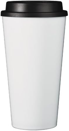 Simply Green Solutions Reusable Coffee Cups with Lids, 16 oz Thermal Cups for Hot and Cold Drinks, Dishwasher Safe