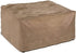 32 Inch DUCKCOVERS Essential Water-Resistant Square Patio Ottoman/Side Table Cover, Outdoor Ottoman Cover