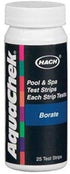 25) 562012 Swimming NEW AQUACHEK Pro Pool Spa Hot Tub Borate Water Test Strips