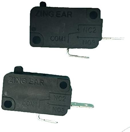 (2pcs) GE Microwave Door Switch WB24X823 WB24X829 WB24X10029 WB24X10047 WB24X10071