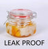 Encheng 16 oz Glass Jars with Airtight Lids, Leak Proof Rubber Gasket, 6 Pack Wide Mouth Mason Jars for Kitchen