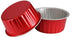 KEISEN 5oz Disposable Aluminum Foil Cups - Set of 24 for Muffin Cupcake Baking Utility Ramekin