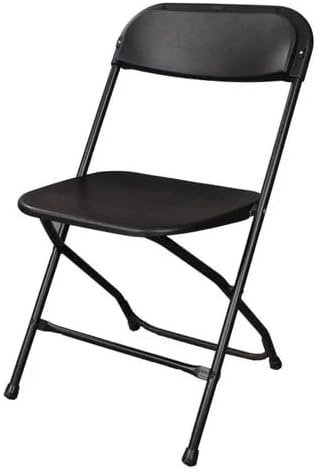 White Polyester Folding Chair Cover for Events