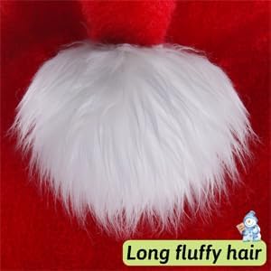 Santa Hat for Kids/Baby - Unisex Warm Comfort Red Velvet Holiday Xmas Hat for New Year Party Decoration