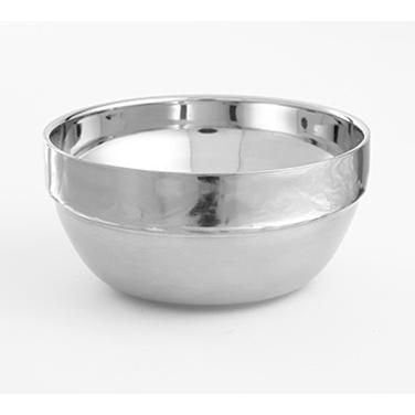 American Metalcraft SDWB40 Stainless Steel, Satin Bowl, Double Wall, Stackable, 8 oz.