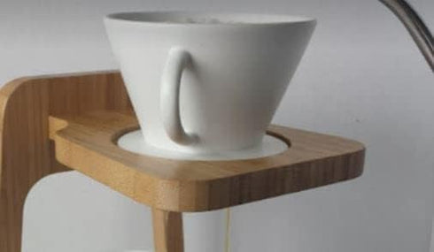 Flat-bottom Ceramic Pour-over Coffee Dripper