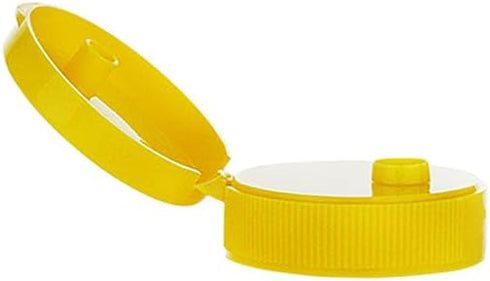 18 Pack 8 oz 12 oz Nakpunar fl Plastic PET Honey Bear Jars, Squeeze Bottles with Yellow Flip-Top Dispenser Caps w/Seals