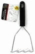Stainless Steel Potato Masher & Ricer, 8 Inches Tall, Plastic Handle