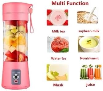 WROZZO Mini Personal Blender, 1000W Powerful Motor, 800ml Cup, 6 Stainless Blades, USB Charging, Portable for Shakes,