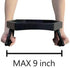 Clip-On Armrest Table for Sofa - Black Food Grade Plastic Organizer
