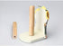MASSJOY Paper Towel Holder with Sunflower Flower Decor, Resin Crafts Display for Kitchen Cafe Western Restaurant Cake
