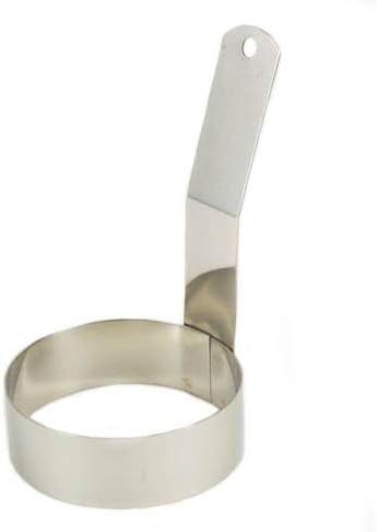 Winco Round Egg Ring, 3-Inch, Medium, Stainless Steel