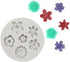 1Pc 3D Mini Daisy Flower Molds - Silicone Resin Fondant Mold for Cake Decorating and Candy Making