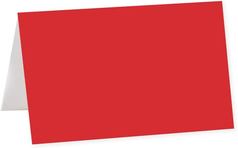 Andaz Press Table Tent Printable Place Cards, Red, 20-Pack for Weddings & Graduations