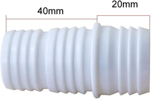 2 Pcs Washing Machine Drain Hose Connectors - Dishwasher Adapter with Hose Clamps for 1.06" & 1.18" to 1.18"