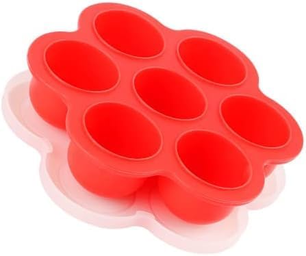 Egg Bites Tray with Lid | Silicone Molds for Instant Pot, Air