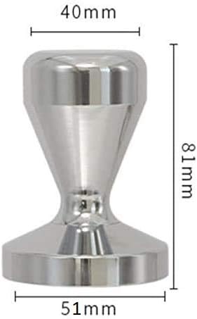 VIA CREMA 51 mm Espresso Tamper, Calibrated Coffee Tamper, Coffee Machine Accessories