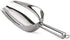 Ice Scoop 12oz, 11 Inch Medium Stainless Steel Food Scoops for Kitchen, Party, Bar, Wedding - Heavy Duty