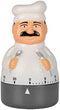 Kitchen Timer | 60 Minutes Countdown Mechanical Timer | Chef Shaped Alarm Clock for Cooking, Baking, Kids
