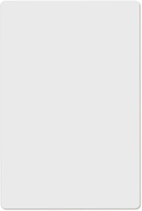 Cut N' Funnel Food Service Grade Heavy Gauge Flexible Plastic Cutting Board Mat, 1 Pack, 18" x 12", BPA Free